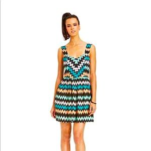 Bar III Chevron Party Dress